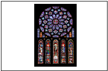 Chartres, North Rose Window